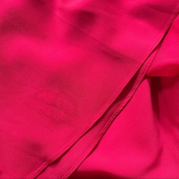 BCBGMaxAzria Rich Pink Coral Strapless Mini Cocktail Dress - Picture 8 of 9